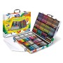 Kit de Dessin Crayola Porte documents Arc-en-ciel (140 pcs)