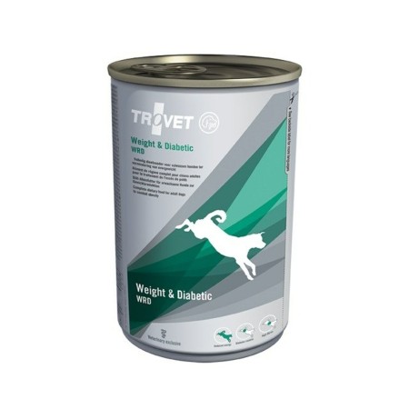 Alimentation humide Trovet Weight & Diabetic WRD Poulet 400 g