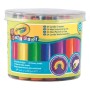 Crayons gras de couleur Crayola Mini Kids Lavable (24 pcs)