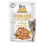 Aliments pour chat Brit Sterilized Saumon Thon 85 g