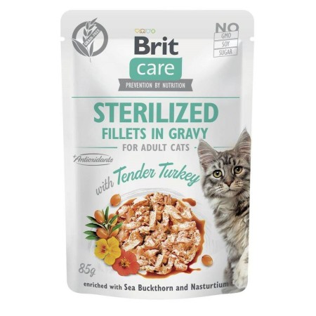 Aliments pour chat Brit Sterilized Dinde 85 g