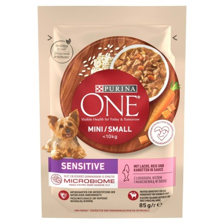 Comida húmeda Purina One Salmón Arroz 85 g