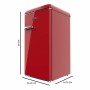 Réfrigérateur Cecotec TT ORIGIN RETRO Rouge