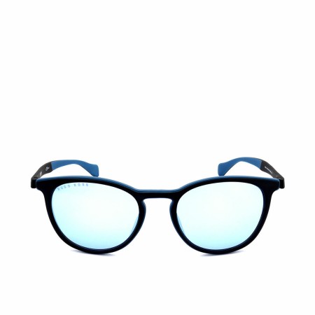 Lunettes de soleil Homme Hugo Boss 1115/S ø 54 mm Bleu Noir