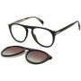 Gafas de Sol Hombre Eyewear by David Beckham 7032/G/CS Polarizadas Negro Dorado Ø 52 mm