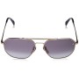 Lunettes de soleil Homme Eyewear by David Beckham 1041/S Noir Doré ø 60 mm