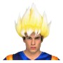 Perruques Sayan Goku Taille unique