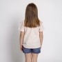 Camiseta de Manga Corta Infantil Peppa Pig Rosa claro