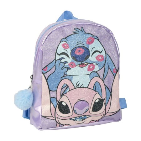 Mochila Casual Stitch Morado 19 x 23 x 8 cm