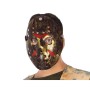 Masque Halloween Doré