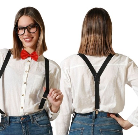 Lot Lunettes Nœud papillon Bretelles