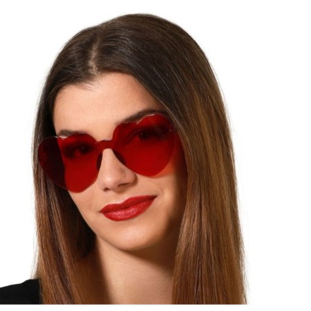 Lunettes Coeur Rouge
