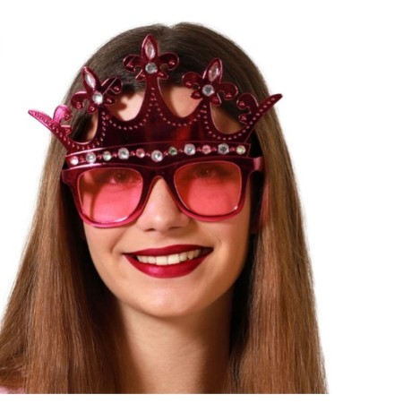 Lunettes Couronne Rose