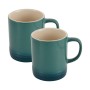 Tasse mug Bergner Vert Crème Grès 360 ml