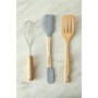 Ensemble d'ustensiles de cuisine Bergner GENIUS Gris