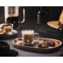 Ensemble de 2 tasses à café Masterpro MIXOLOGY MP 2 Unités 140 ml Verre Borosilicaté