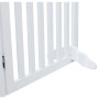 Puerta de acceso Trixie Perro Blanco 60-160 x 81 cm