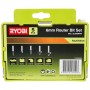 Set de Fresas para Taladro Ryobi RAKRBS5 5 Piezas Ø 6 mm
