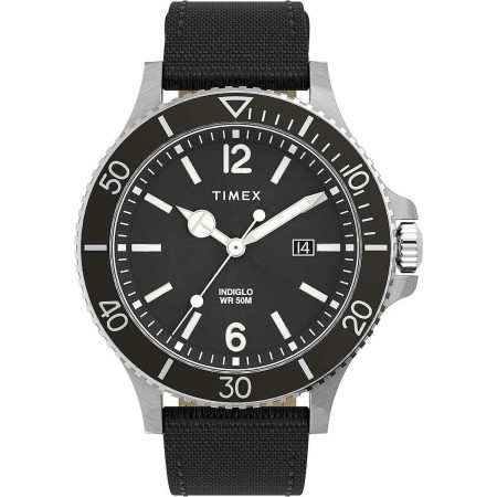 Reloj Hombre Timex HARBORSIDE - INDIGLO Negro