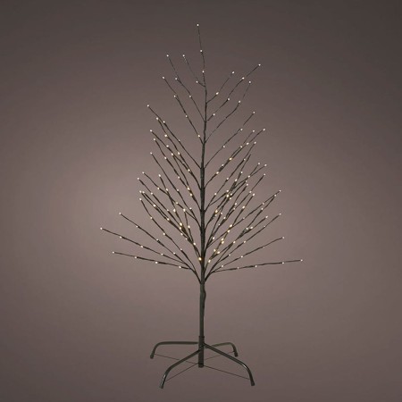 Sapin de Noël 493459 LED Batterie Noir Ø 80 x 150 cm