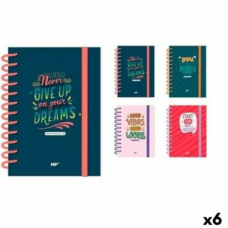 Agenda MP 2023-2024 Multicolor A5 14,8 x 21 cm (6 Unidades)