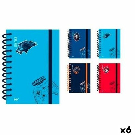 Agenda MP 2023-2024 Multicolor A5 14,8 x 21 cm (6 Unidades)