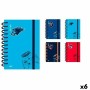 Agenda MP 2023-2024 Multicolor A5 14,8 x 21 cm (6 Unidades)