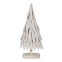 Árbol de Navidad Blanco Madera de Paulonia 26 x 18 x 70 cm