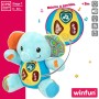 Peluche con Sonido Winfun Elefante 17 x 17,5 x 10 cm (6 Unidades)