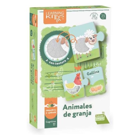 Jouet Educatif Falomir Puzzle animaux (ES)