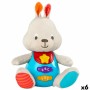 Peluche sonore Winfun Lapin 17 x 17,5 x 10 cm (6 Unités)