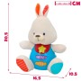 Peluche sonore Winfun Lapin 17 x 17,5 x 10 cm (6 Unités)