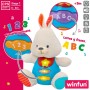 Peluche con Sonido Winfun Conejo 17 x 17,5 x 10 cm (6 Unidades)