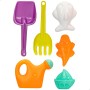 Set de jouets de plage Colorbaby 6 Pièces 27 cm (12 Unités)