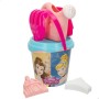 Set de Juguetes de Playa Princesses Disney Ø 18 cm (16 Unidades)