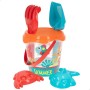 Set de jouets de plage Colorbaby Summer Sea Ø 18 cm polypropylène (16 Unités)