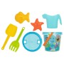 Set de Juguetes de Playa Baby Shark Ø 18 cm (16 Unidades)