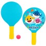 Palas de Playa con Pelota Baby Shark Madera (12 Unidades)