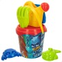 Set de jouets de plage Peppa Pig Ø 18 cm (16 Unités)