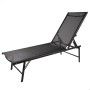 Tumbona Aktive Gris 180 x 35 x 49 cm (2 Unidades)
