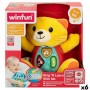 Peluche Winfun Animales ES 16 x 17,5 x 9,5 cm (6 Unidades)