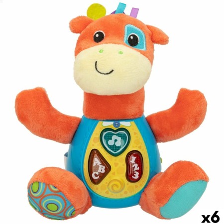 Peluche Winfun Animales ES 18 x 20 x 8 cm (6 Unidades)