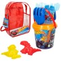 Set de jouets de plage Hot Wheels Ø 18 cm polypropylène (12 Unités)