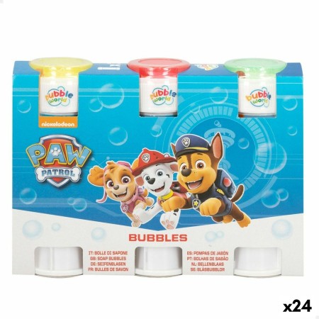 Set de souffleurs de bulles The Paw Patrol 3 Pièces 60 ml (24 Unités)