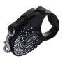 Correa para Perro Flexi Glam Composition with Swarovski crystals 3 m Negro S