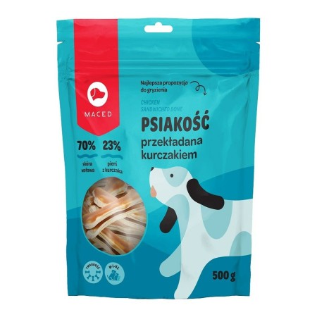 Snack pour chiens Maced Bone Poulet 500 g