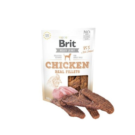 Snack pour chiens Brit Jerky Snack Poulet 80 g