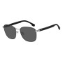 Gafas de Sol Hombre Hugo Boss 1407/F/SK ø 58 mm Negro Plateado