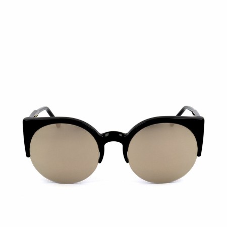 Gafas de Sol Unisex Retrosuperfuture Lucia Black Ivory Ø 51 mm Negro