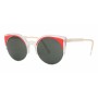 Gafas de Sol Mujer Retrosuperfuture Lucia Surface Coral Ø 51 mm Rojo